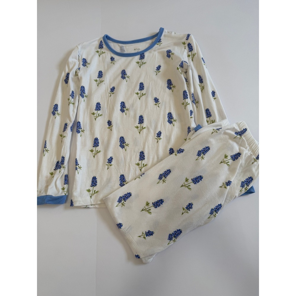 Kyte Baby Bluebonnet Bamboo Pajama Set Long Sleeve 6T